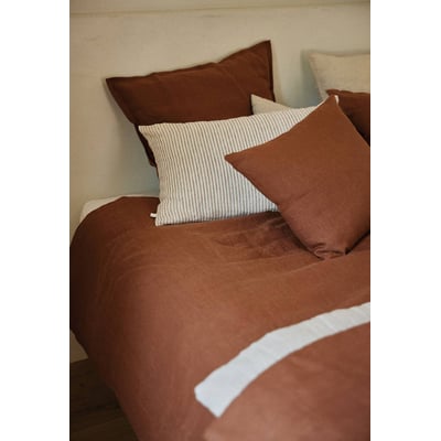 Housse de coussin en lin lavé GABRIELLE PARIS