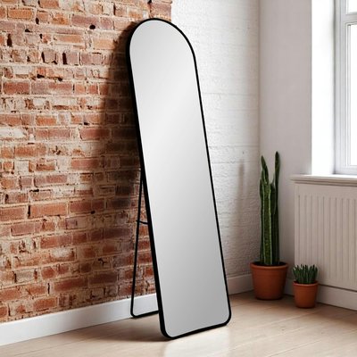 Miroir sur pied avec cadre noir 40x150 cm SEOUL PIER IMPORT