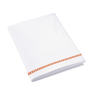 Drap Plat A L'ombre Des Pins Percale De Coton - A L OMBRE DES PINS TRADITION DES VOSGES