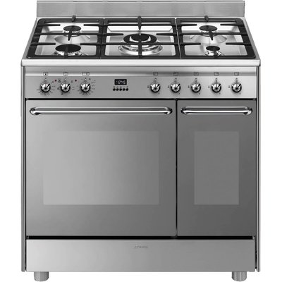 SMEG Piano de cuisson gaz CG92X9