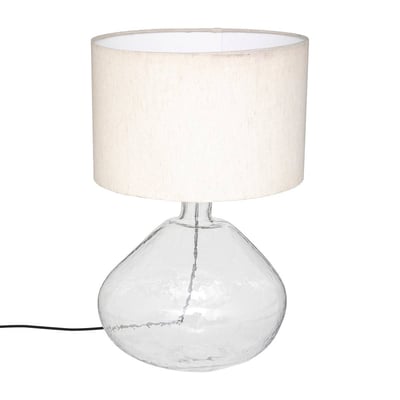 Lampe cylindrique en coton MELLY ATMOSPHERA
