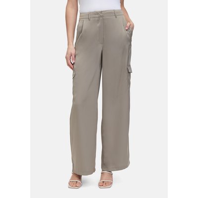 Pantalon en toile unicolore BETTY BARCLAY