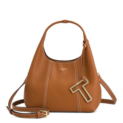 Sac à main petit en cuir grainé JULIETTE LE TANNEUR