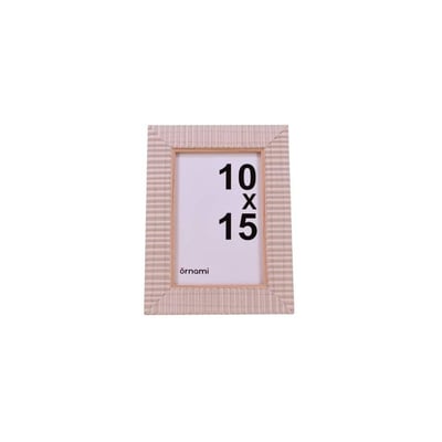 Cadre photo strié 10x15 ORNAMI