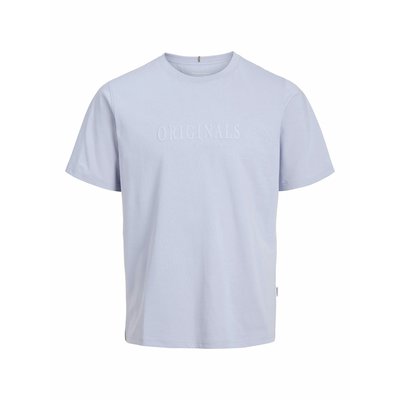 Logo Print T-Shirt with Crew Neck JACK & JONES