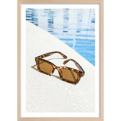 Poster lunette au bord de l'eau HEXOA