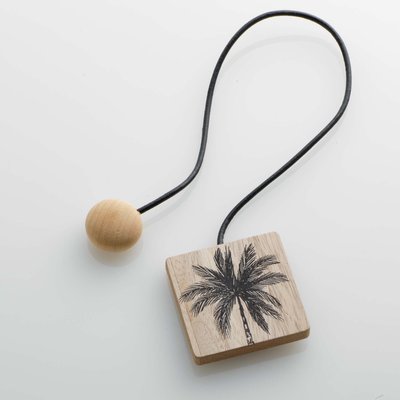 1 Embrasse aimantee Cycas noir DOUCEUR D'INTÉRIEUR