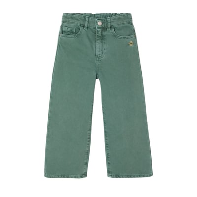 Pantalon large couleur VERTBAUDET