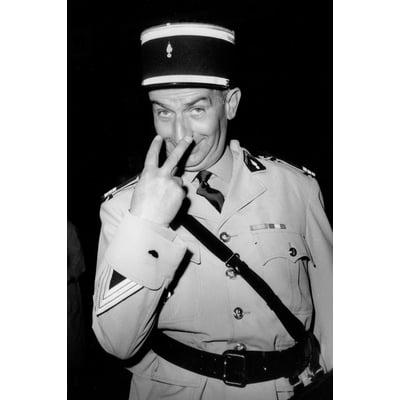 Tableau louis de funes en 1971 HEXOA