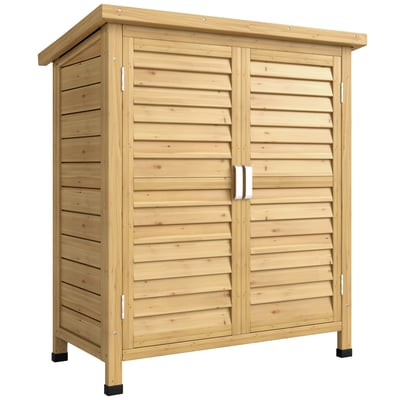 Abri de jardin Bois OUTSUNNY