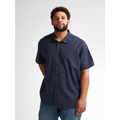 Chemise en lin uni taille plus mahiway PETROL INDUSTRIES