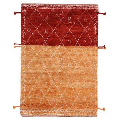 Tapis Jerada noué main style beni ourain THEKO