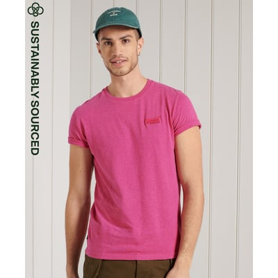 T-shirt Col Rond Orange Label SUPERDRY