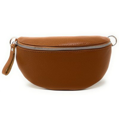 Sac banane en cuir grainé italien LOU OH MY BAG