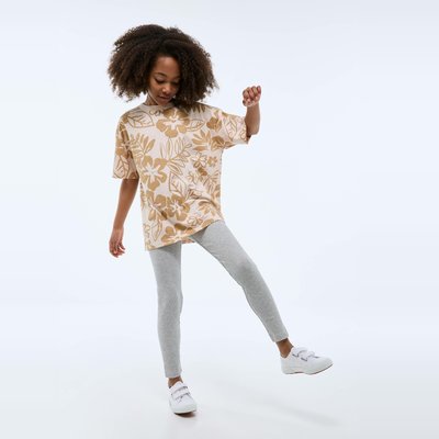 Legging uni côtelé en coton BIO MONOPRIX