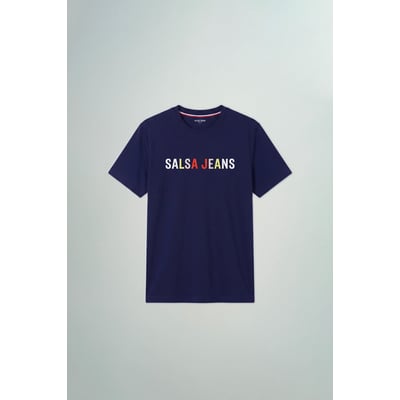 T-SHIRT AVEC BRANDING SALSA JEANS
