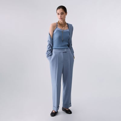 Top en maille avec croisé LIU JO