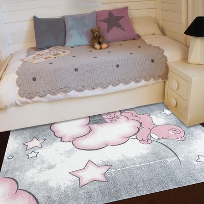 Tapis enfant tissé KID SKY UN AMOUR DE TAPIS