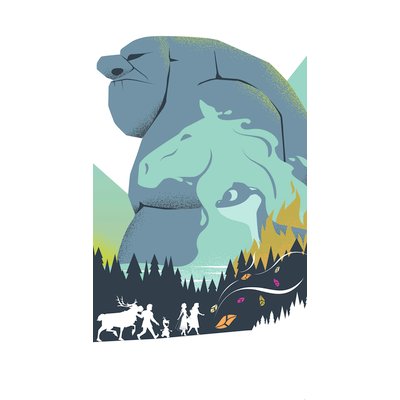 Papier peint Komar - Frozen Adventure - 150 x 280 cm HEXOA