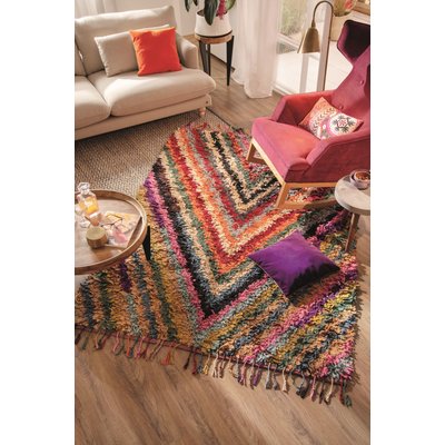 Tapis salon Vintage tissé main réversible TOM TAILOR