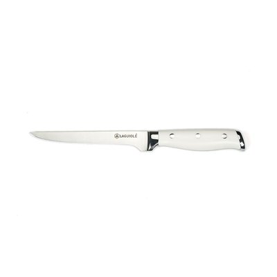 Couteau à désosser blanc 29cm - "Elégance" LAGUIOLE CUISSON