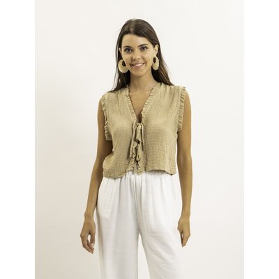 Blouse Sans Manches Smocke Ozakia DONA LISA