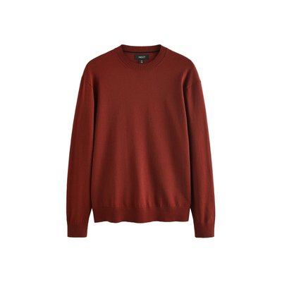Pull ras du cou en maille manches longues NEXT