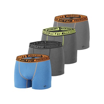 Lot de 4 Boxers chiné Aktiv Sport Athletik FREEGUN