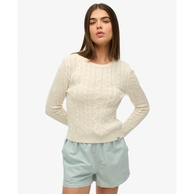 Pull à torsades fines Essentials SUPERDRY