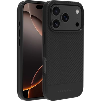 Coque iPhone 17 Pro magnétique Noir ADEQWAT