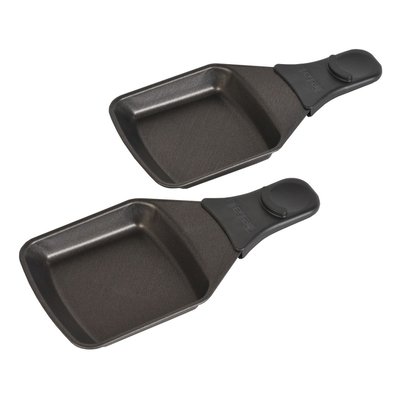 coupelle lot de 2 poelons à raclette carrées TEFAL