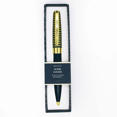 Stylo à bille personnalisé SUPER COUSIN DRAEGER PARIS