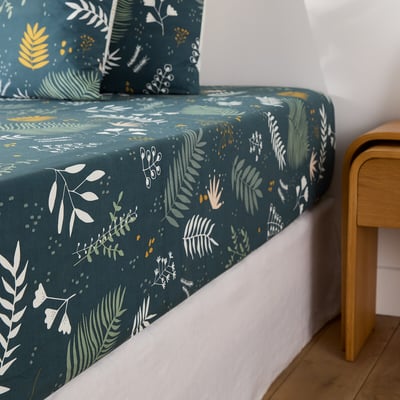 Drap housse percale de coton, Suzanne LA REDOUTE INTERIEURS