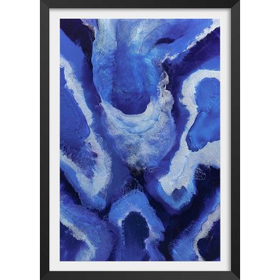 Poster bleu malte HEXOA