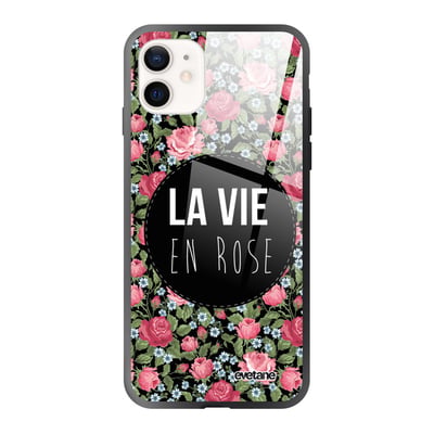 Coque soft touch glossy iPhone 12 Mini EVETANE
