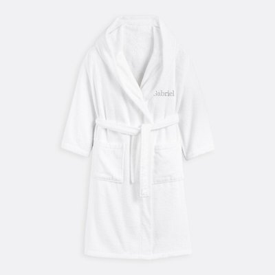 Peignoir adulte personnalisé coton égyptien Kheops LA REDOUTE INTERIEURS