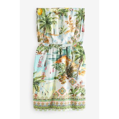 Robe d'été bandeau courte en jersey NEXT