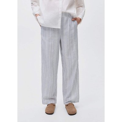 Pantalon coton à rayures MANGO TEEN