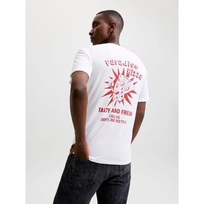 T-shirt logo graphique dos, BREWY JACK & JONES