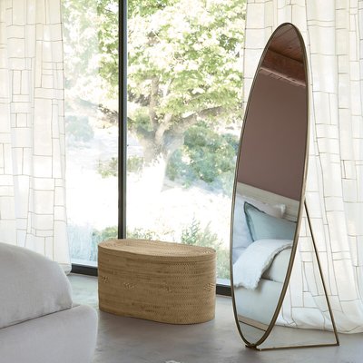 Miroir sur pied ovale métal fer, H170cm, Koban AM.PM