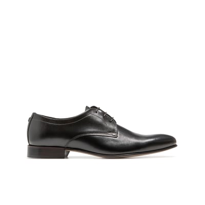 Chaussures De Ville Noires Lacées Pour Garçon - Style Formel Mariage/école - Taille 13-5 - Cuir Synthétique
