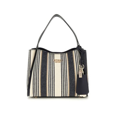 Mini Sac D'épaule Nicolette En Toile GUESS
