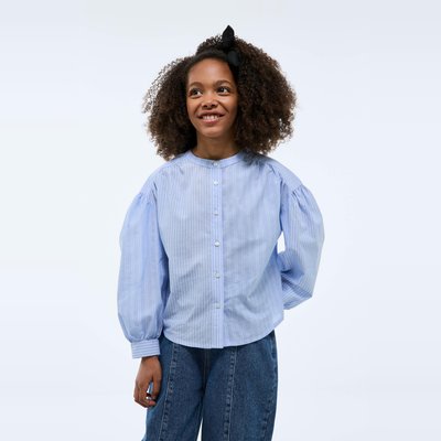 Chemise à rayures en coton MONOPRIX