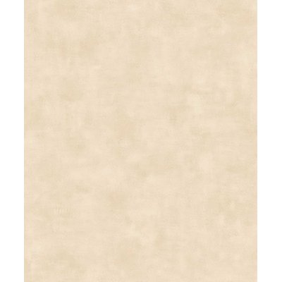 Papier peint uni effet toile lin beige sable HEXOA