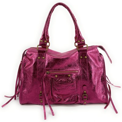 Sac à main en cuir irisé italien SANDSTORM OH MY BAG
