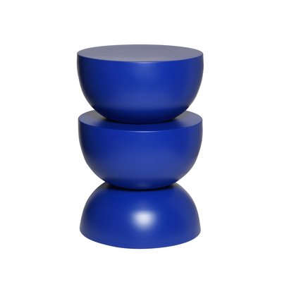 Table d'appoint, bout de canapé, table de chevet métal Ø32 x H46,5cm COUMBA SWEEEK