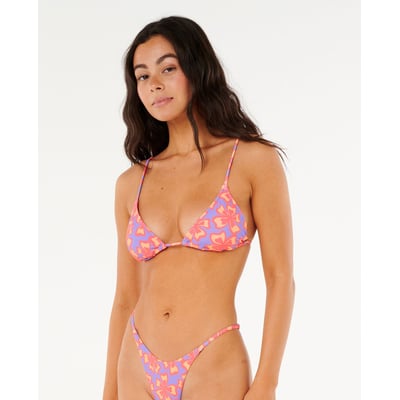 Haut de Maillot de bain triangle coulisant Neon Isles RIP CURL
