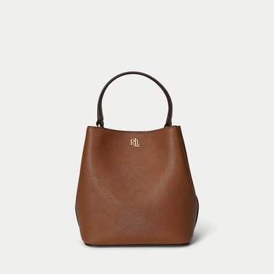 Leather Bucket Bag LAUREN RALPH LAUREN