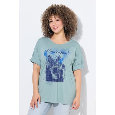 T-shirt oversize, motif Portugal ULLA POPKEN