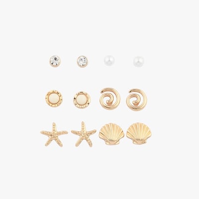 Set x6 puces d'oreilles mer BALABOOSTE